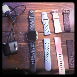 Fit bit versa bundle rose gold